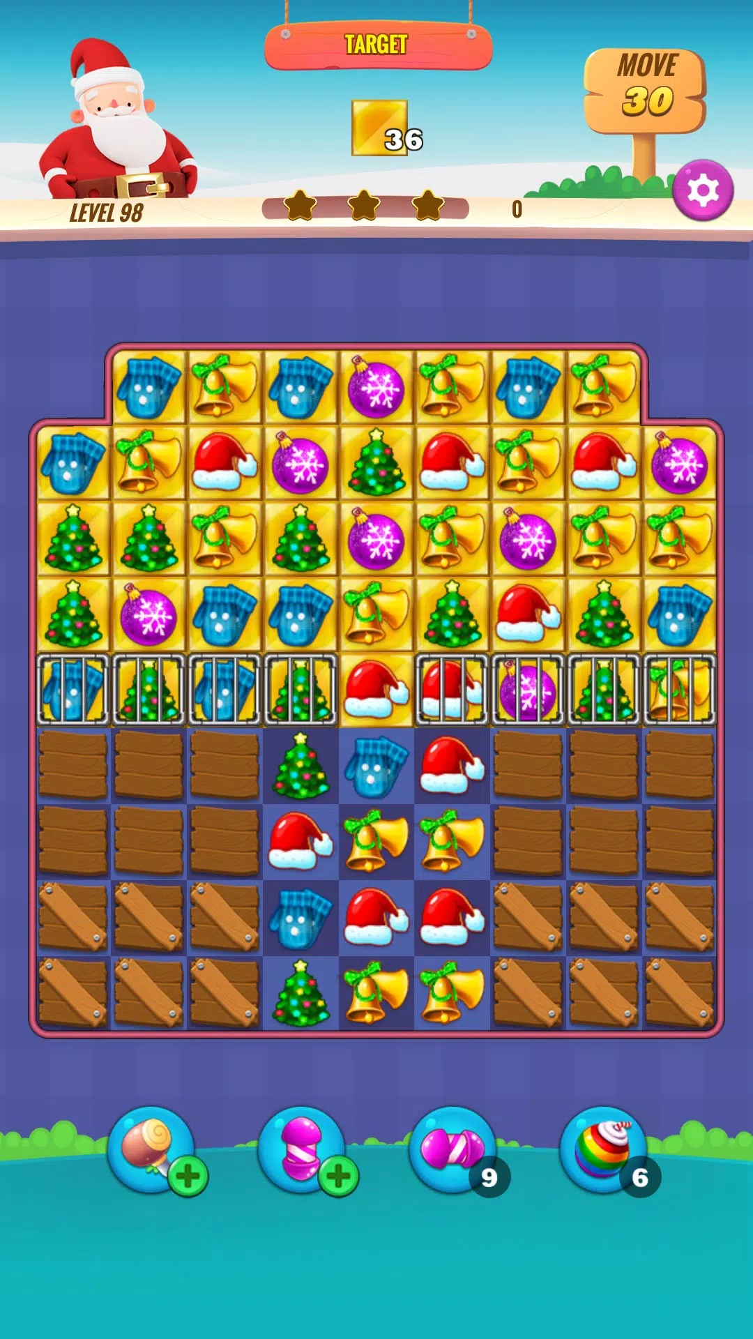 Christmas NewYear Match Game Screenshot 2