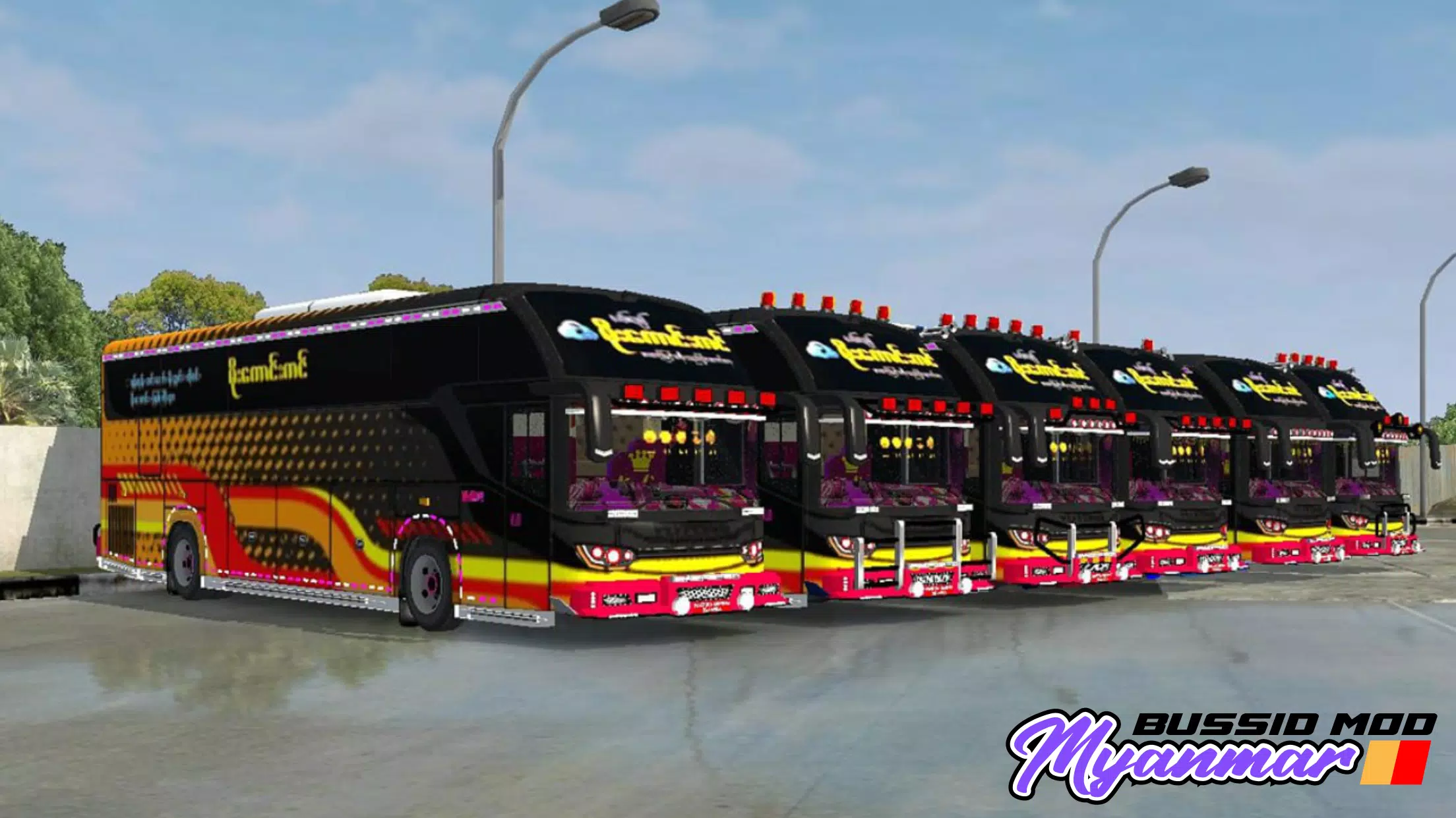 Mod Bussid Myanmar স্ক্রিনশট 0