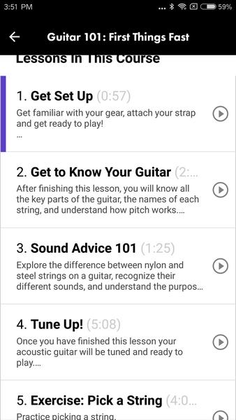 Fender Play - Gitarre Spielen Screenshot 3