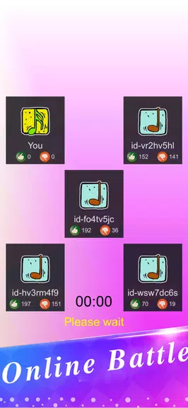 Rhythm Tiles 3:PvP Piano Games Capture d'écran 2