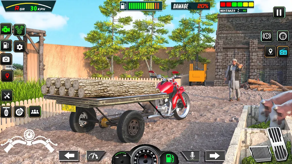 Tuk Tuk Rickshaw: Auto Game Screenshot 1