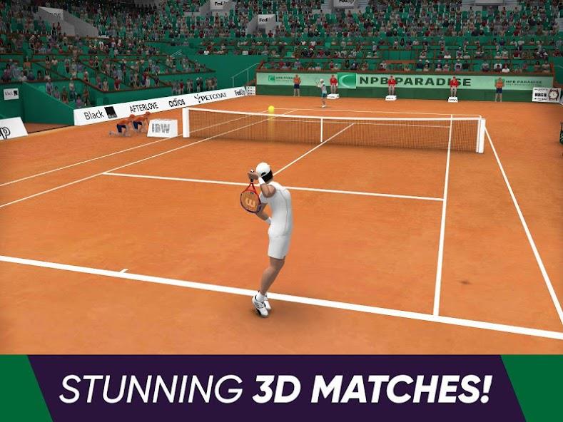 Tennis World Open 2023 - Sport Mod Скриншот 2