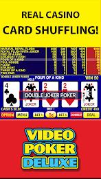 Video Poker Deluxe Captura de pantalla 3