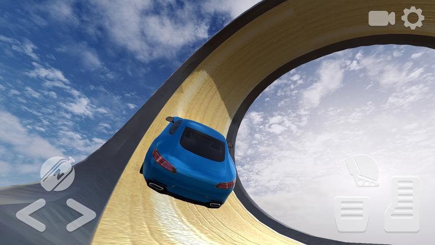 Mega Ramp Car Stunts Car Races Captura de pantalla 3