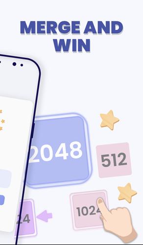 2048 Merge: Puzzle Challenge Captura de tela 3