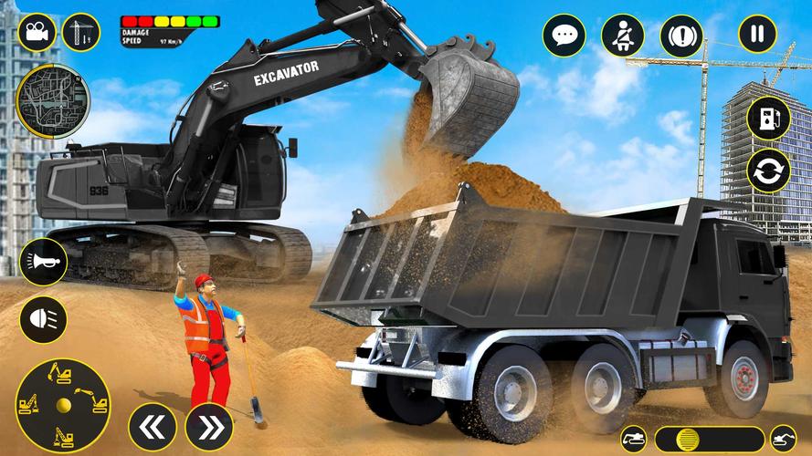 Heavy Excavator Simulator Game Screenshot 0