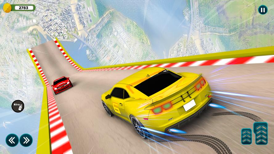 Stunt Car Race Simulator Games स्क्रीनशॉट 3