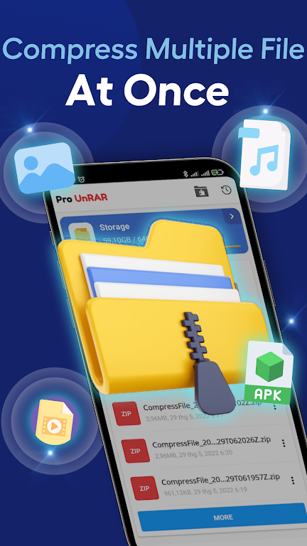 Pro 7-Zip, Unzip Rar Extractor スクリーンショット 3