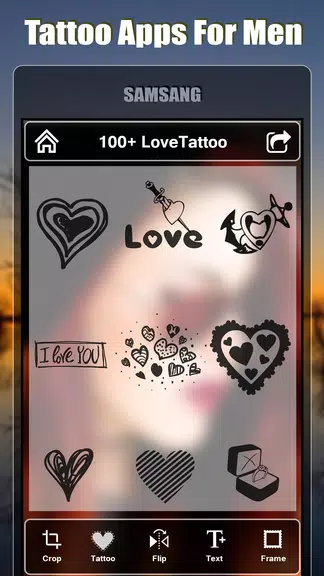 Tattoo design apps for men Screenshot 2