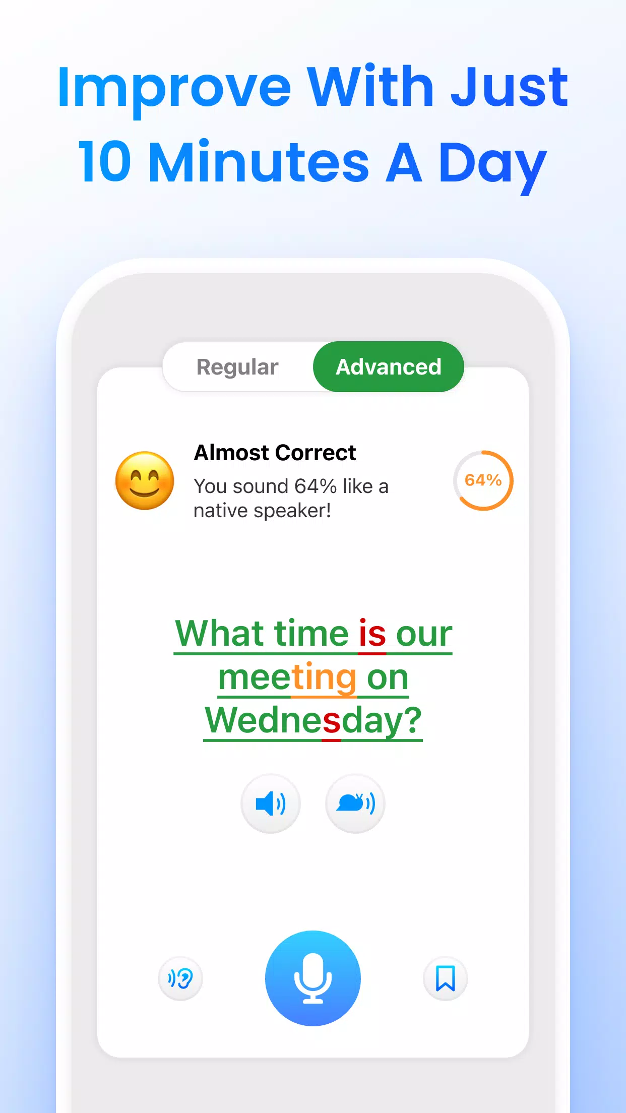ELSA Speak: AIで英会話・英語の学習・発音を改善 スクリーンショット 1