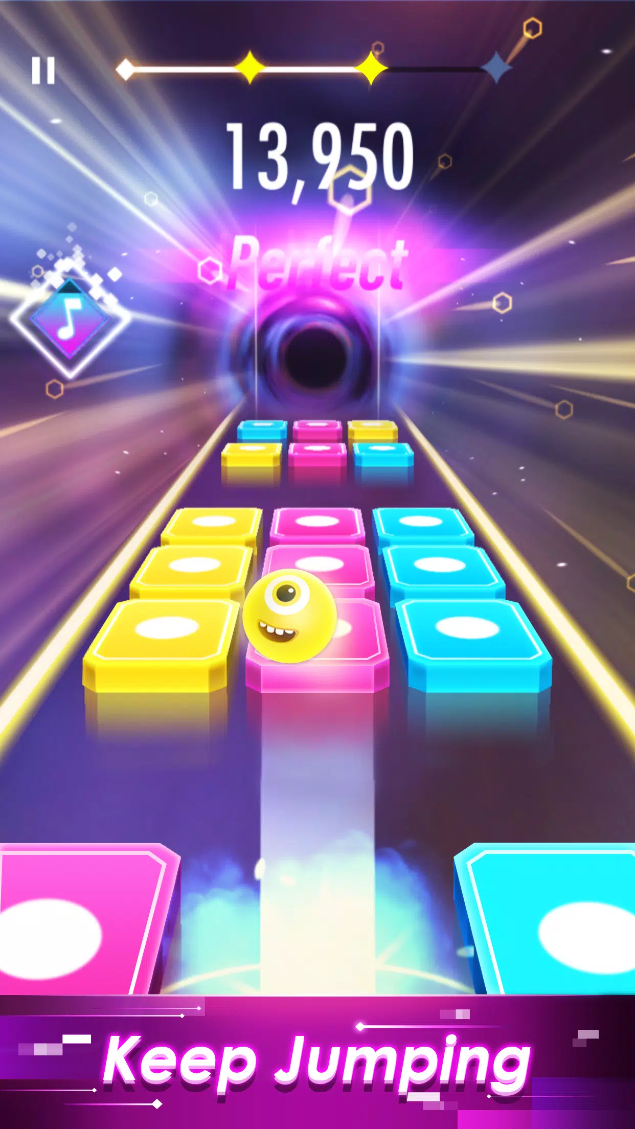 Magic Tiles Hop: EDM Rush Ball Capture d'écran 0