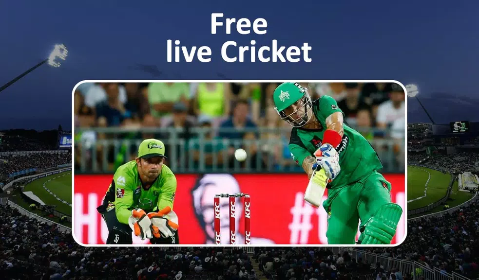 Live Cricket TV HD - Live Cricket Matches ภาพหน้าจอ 2