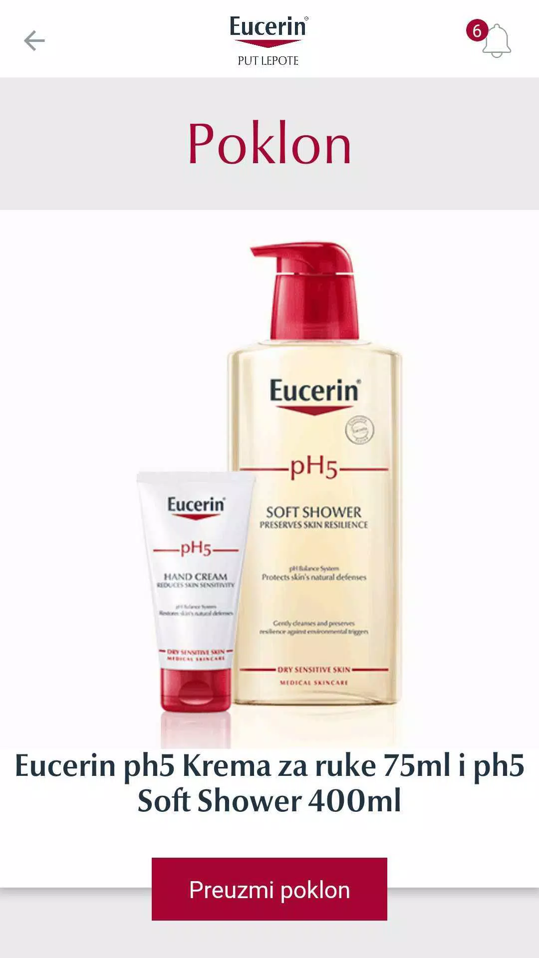 Eucerin® put lepote Ảnh chụp màn hình 1