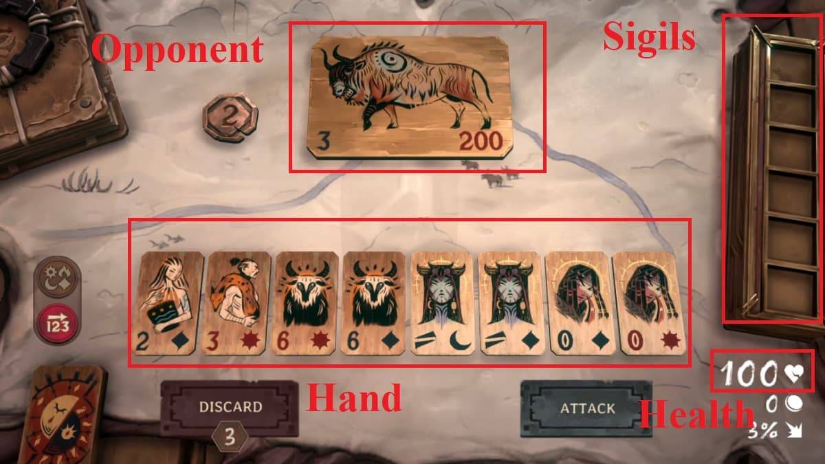 League of Legends Dämonen Hand UI