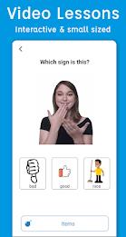 Sign Language ASL Pocket Sign Ekran Görüntüsü 1