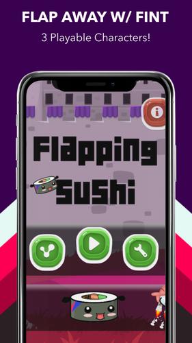 Flapping Sushi Capture d'écran 0