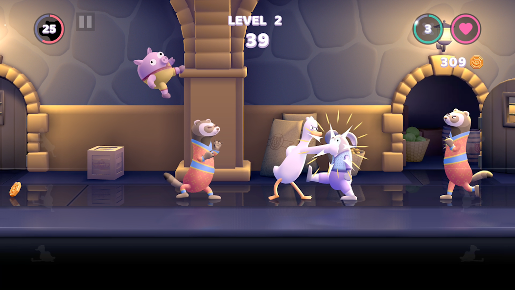 Punch Kick Duck Mod 스크린샷 1