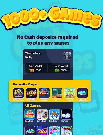Real Cash Games Pro Free rewards paypal and paytm स्क्रीनशॉट 2