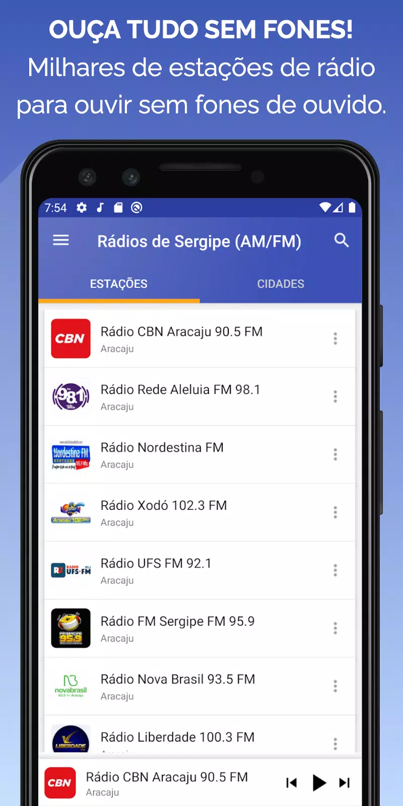 Rádios de Sergipe (AM/FM)應用截圖第0張