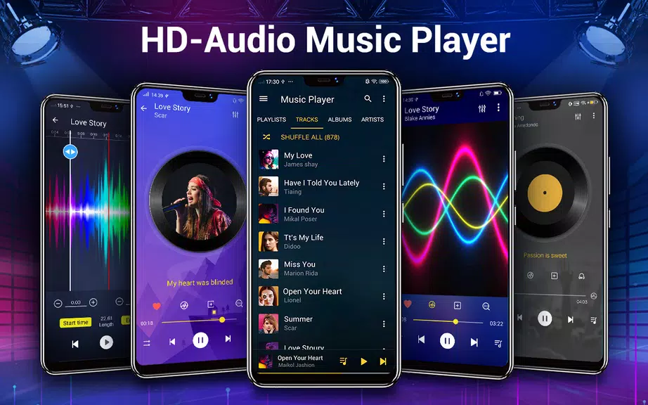 Music player- bass boost,music Скриншот 0