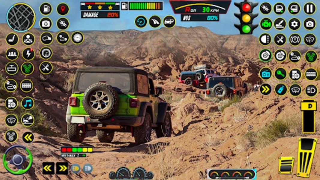 US Suv Jeep Driving: 4x4 Games Screenshot 0