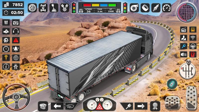 Truck Driving School Games Pro स्क्रीनशॉट 0