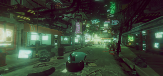 VR Cyberpunk City Zrzut ekranu 1