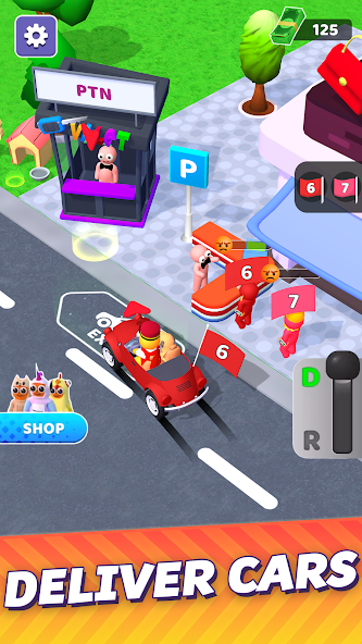 Valet Master - Car Parking Mod Tangkapan skrin 1
