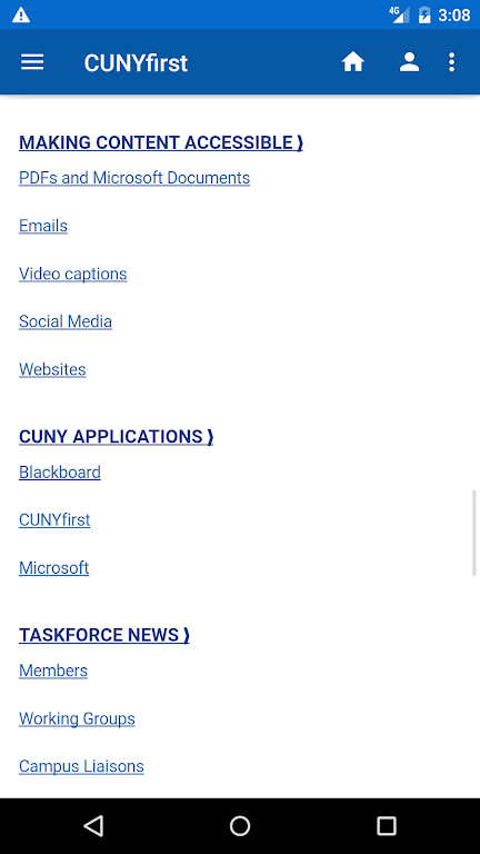 CUNYfirst应用截图第2张