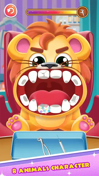 Doctor Dentist Game स्क्रीनशॉट 2