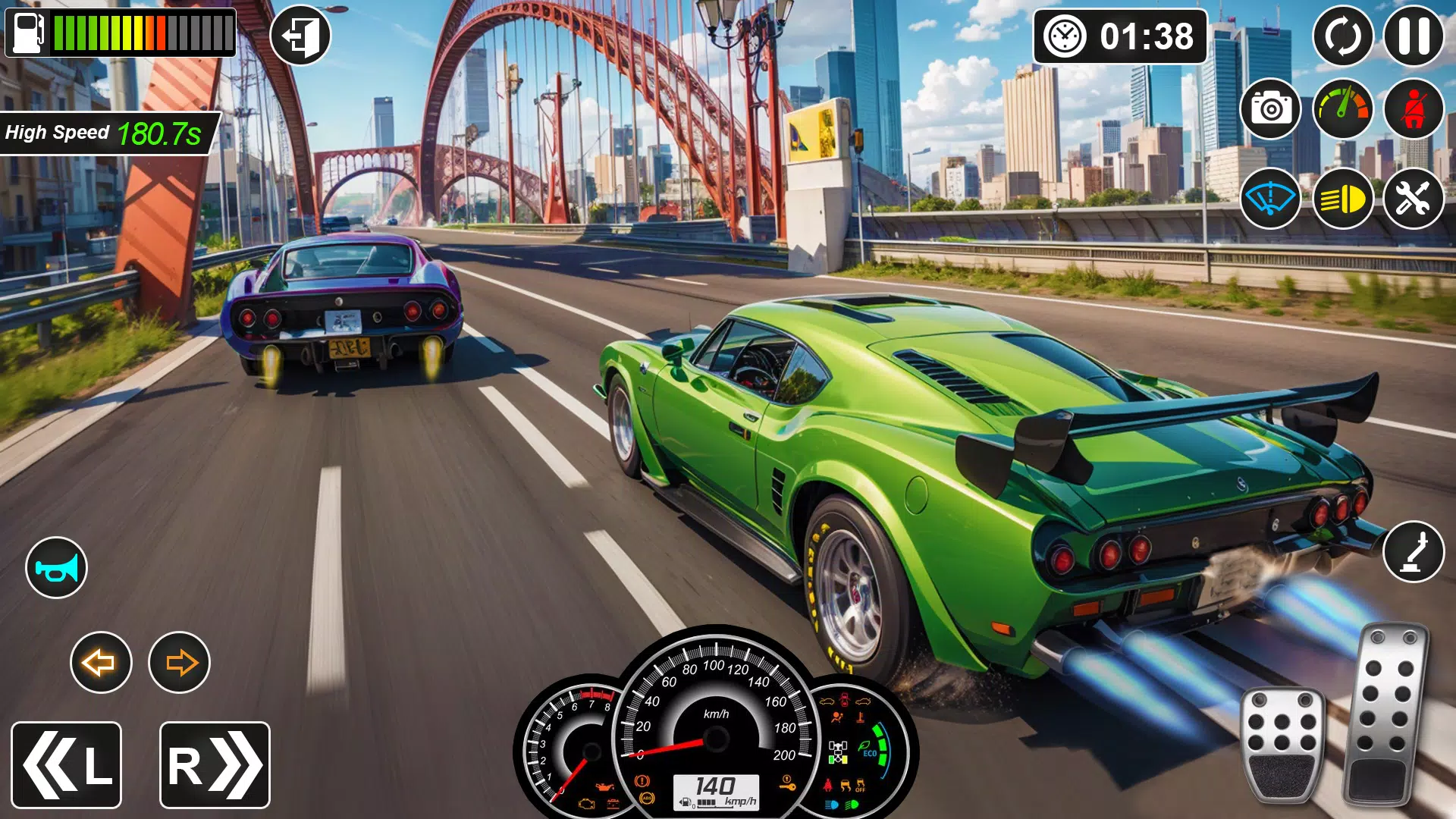 High Speed - Car Racing Game Capture d'écran 0