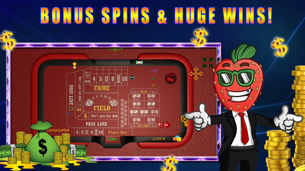 Virtuelles Casino - Craps Spiel Online Ảnh chụp màn hình 0