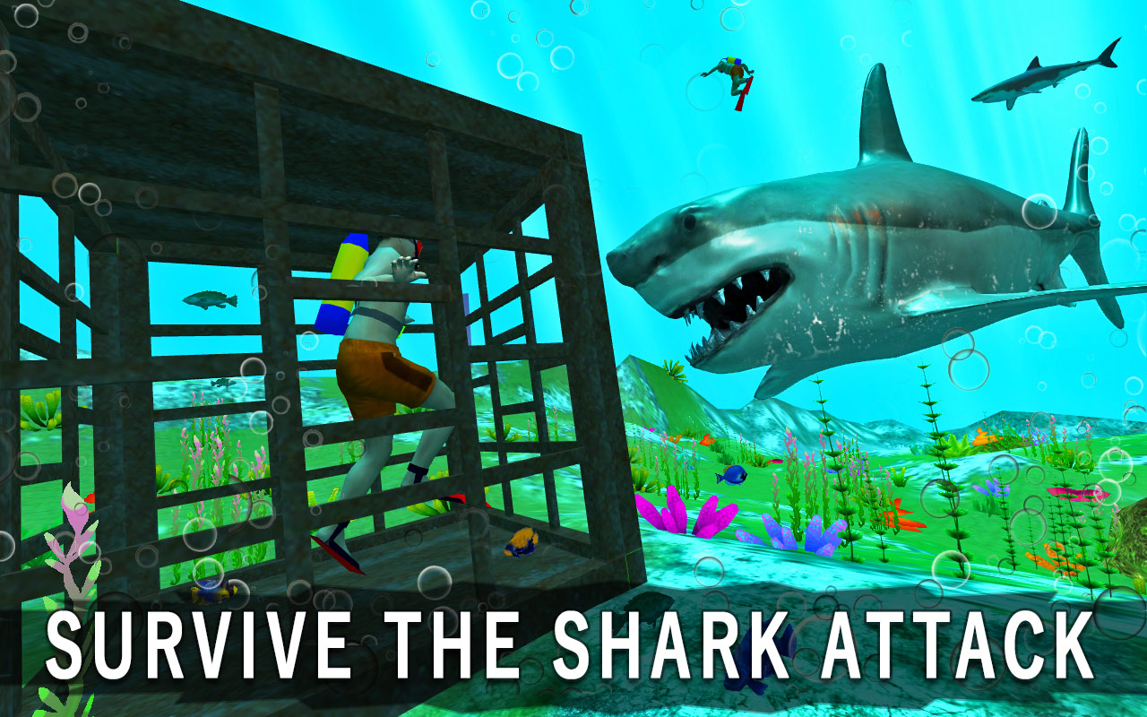 Hunt Wild Shark Simulator ภาพหน้าจอ 0