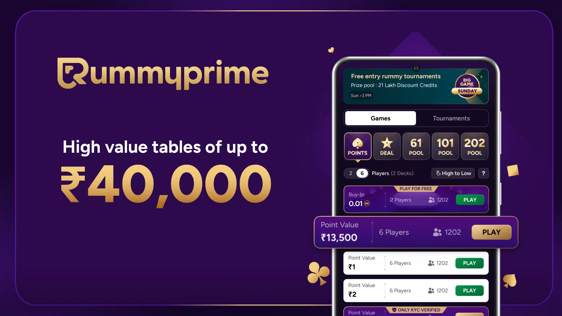 Schermata RummyPrime - Rummy Cash Game 2