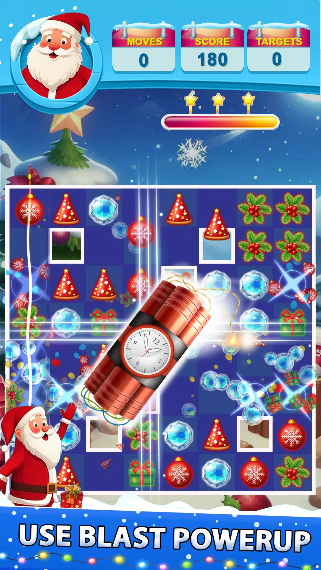 Santa Match Adventure 스크린샷 1