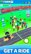 Bike Taxi - Theme Park Tycoon スクリーンショット 3