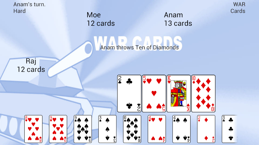 WAR Cards Tangkapan skrin 0