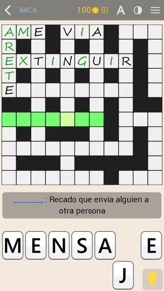 Crosswords Spanish crucigramas ภาพหน้าจอ 1