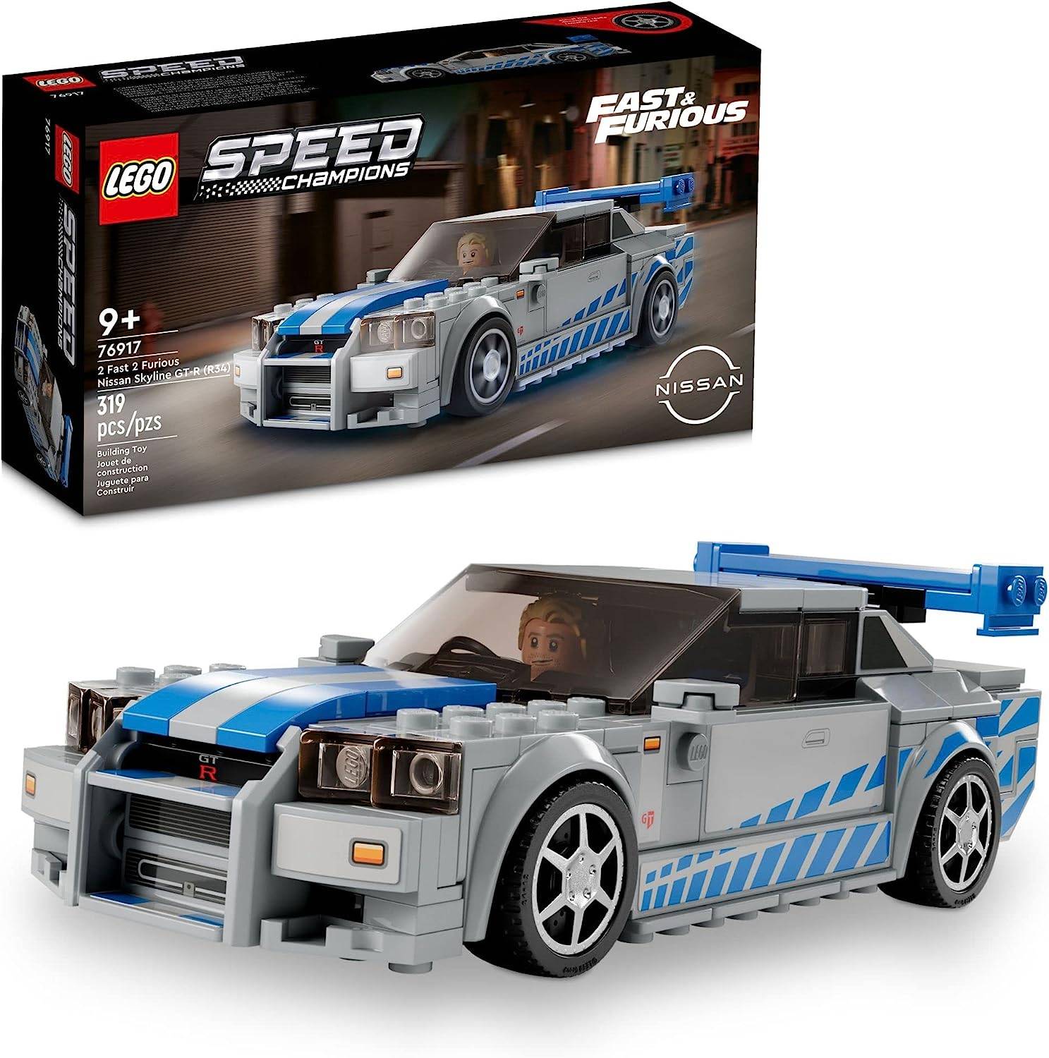 Lego 2 Fast 2 Öfkeli Nissan Skyline GT-R (R34)