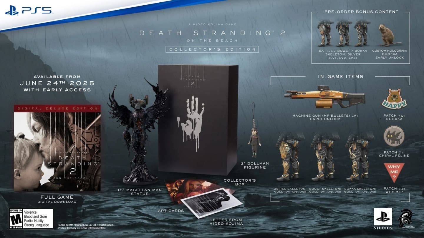 Death Stranding 2: On the Beach Collector’s Edition Trailer Released by Sony