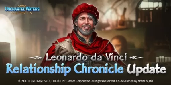 Da Vinci Joins Uncharted Waters Origins in Update