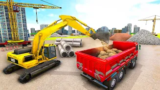 City Construction Truck Games Tangkapan skrin 2