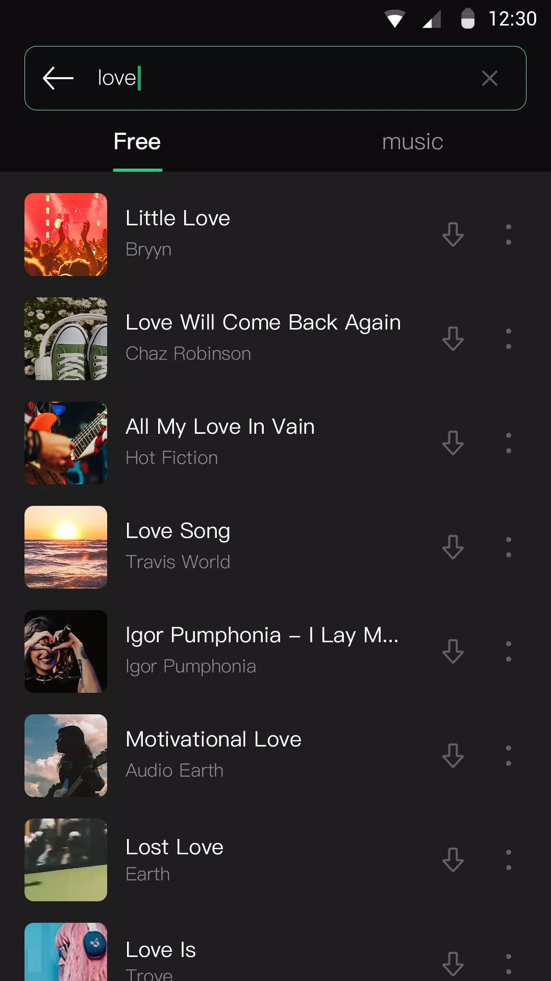 MP3 Player應用截圖第3張