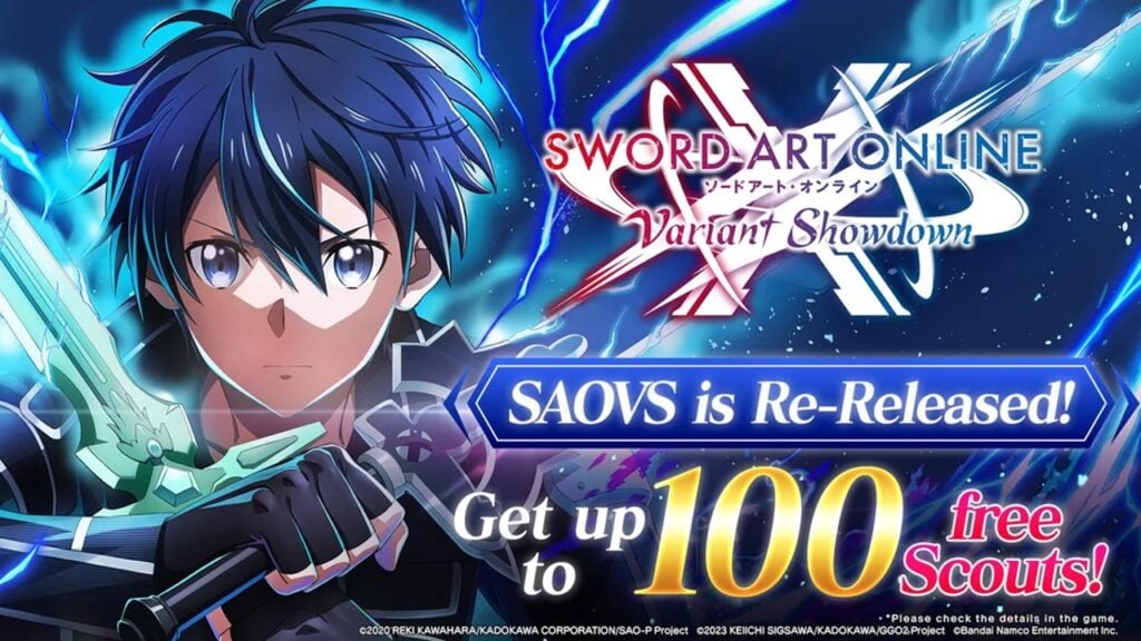 Sword Art Online Variant Showdown relançado após mais de um ano de manutenção!