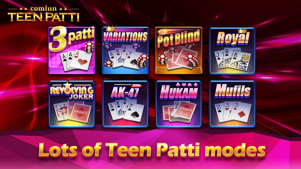 Teen Patti Comfun Card Online Tangkapan skrin 1