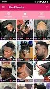 Schermata AfroBarber: men afro hairstyle 0