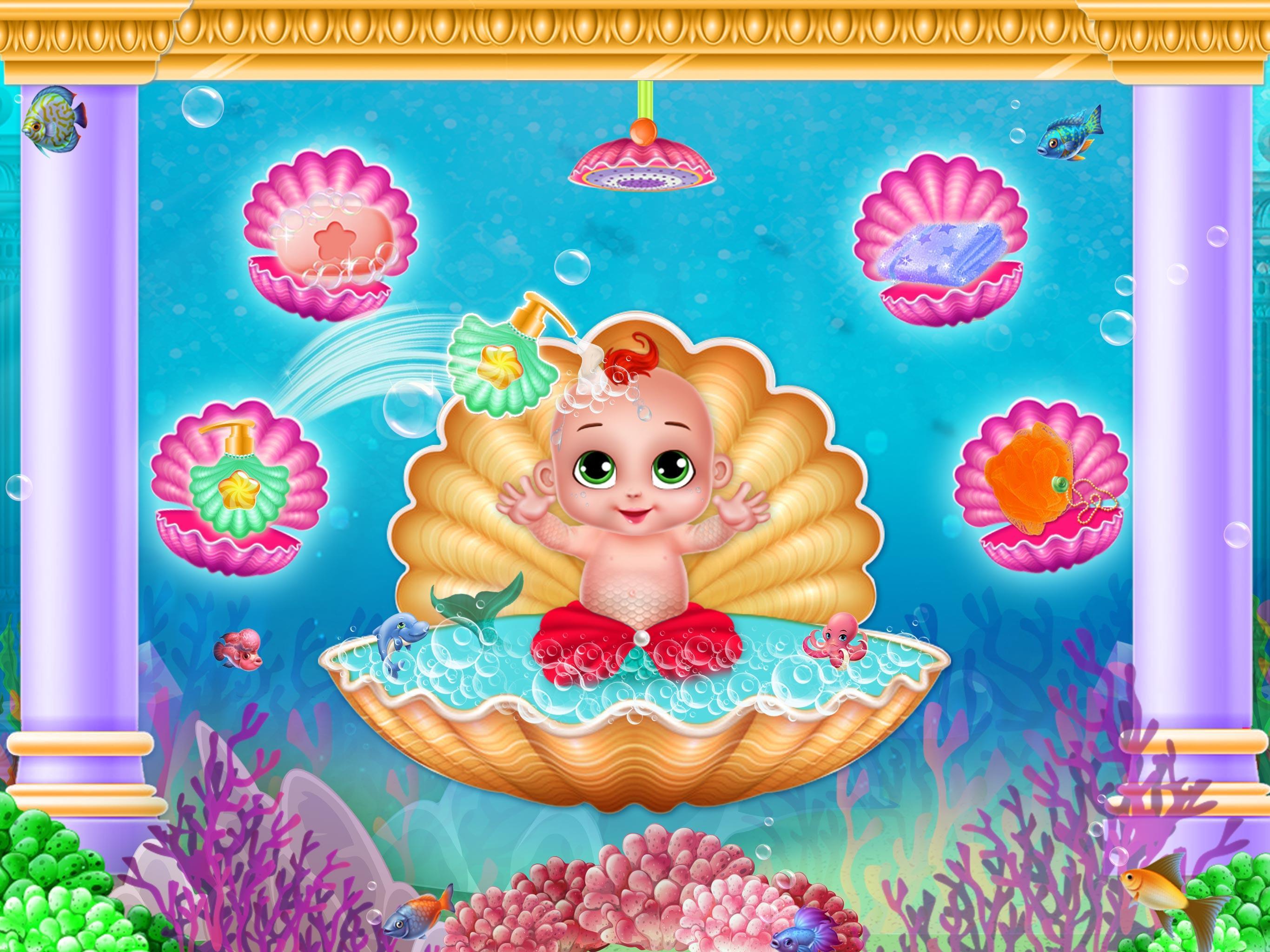 Mermaid Girl Care-Mermaid Game Screenshot 3