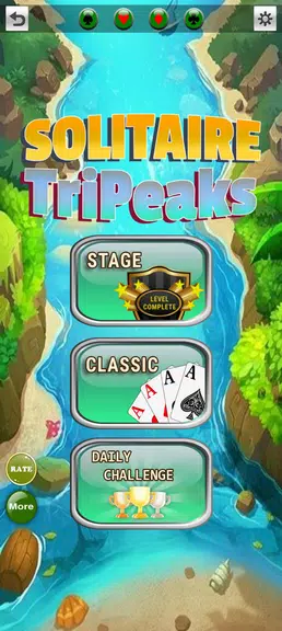 Solitaire TriPeaks: Cards Game स्क्रीनशॉट 0