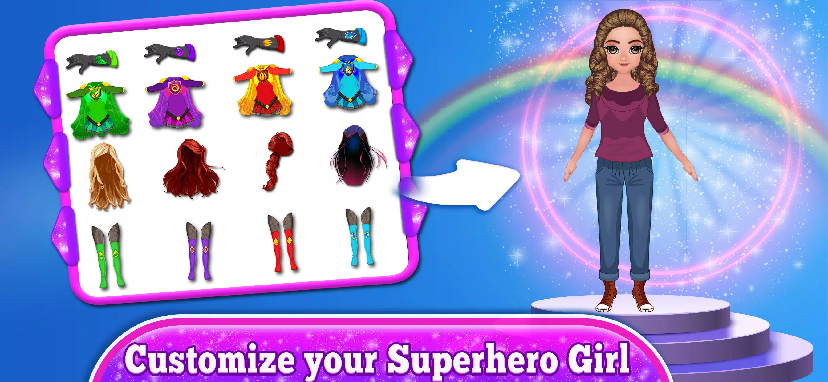 Super hero Girls: Power Games Screenshot 2