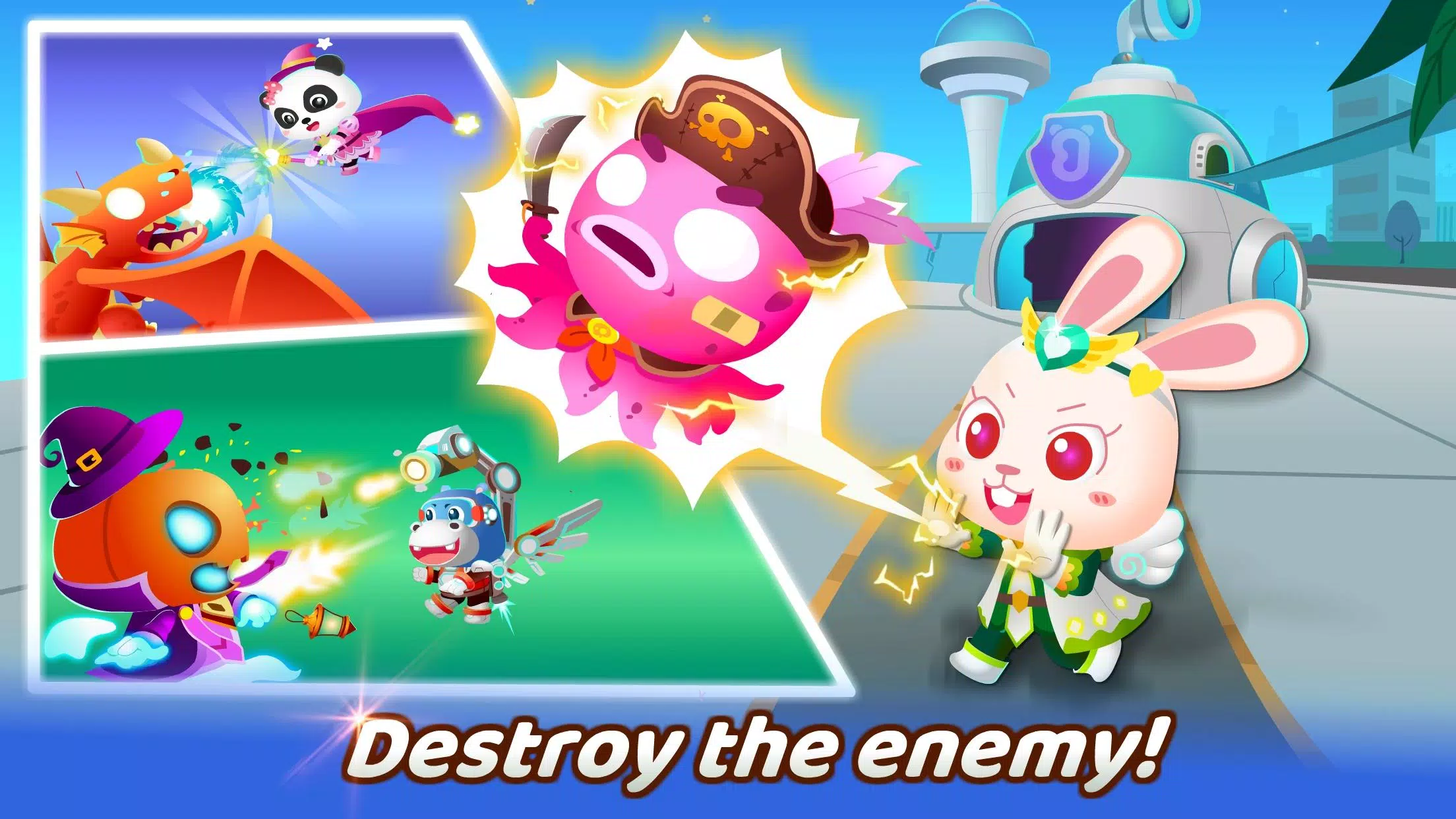 Little Panda's Hero Battle Tangkapan skrin 3